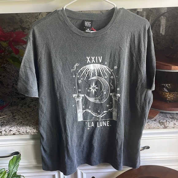 BDG Tops - BDG La Lune Graphic Tee